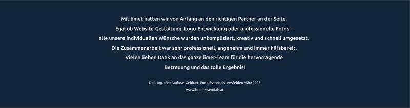 Bewertung Food Essentials 250331 cr