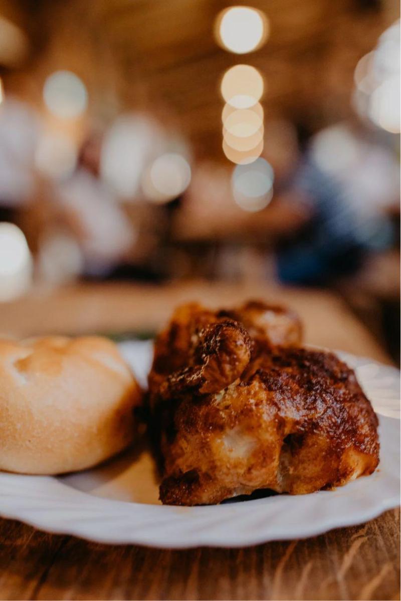 Erhartinger Festzelt Foto Hendl