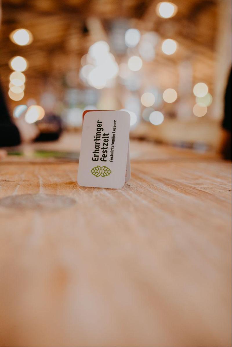 Erhartinger Festzelt Foto Karten