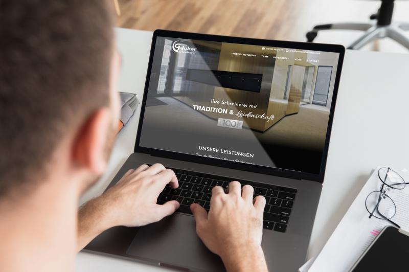 Schreinerei Huber Website 1