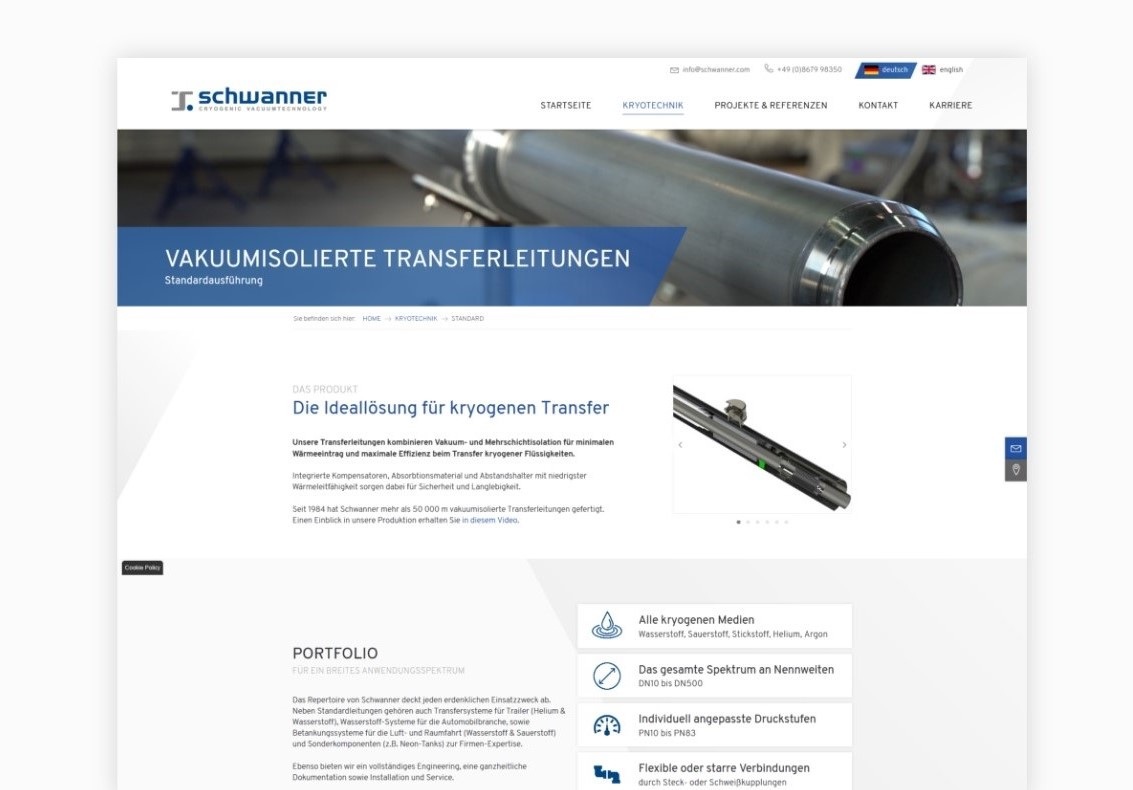 Schwanner website