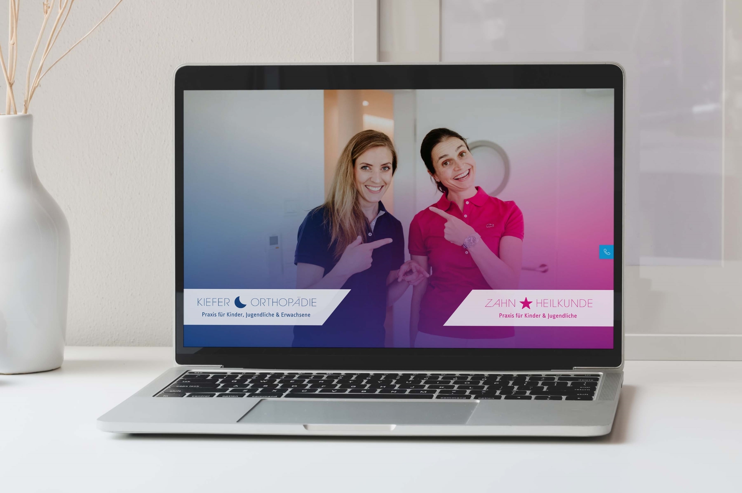 Zahn Zauberei_Webdesign_limet_toeging